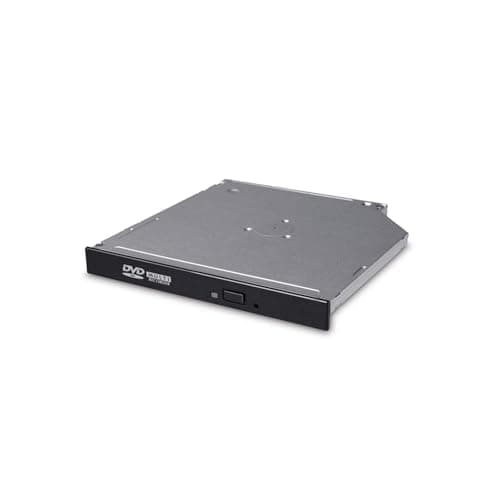 Image of Hitachi-LG GTC2N Internal DVD Drive, Slim 12.7 mm DVD Player/Writer for Laptop/Desktop PC, Windows 10 Compatible, 8X Read/Write Speed - Black