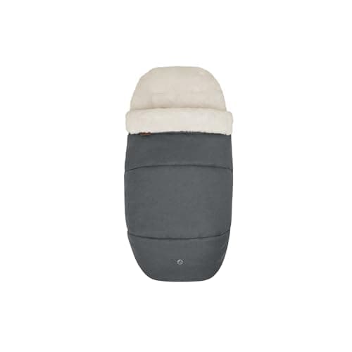 Image of Maxi-Cosi Pram Footmuff Strollers, Cosy Toes, from Birth up to 3.5 Years, Warm Fleece Lined Baby Footmuff, Black