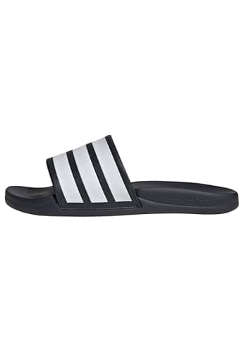 Image of adidas Unisex ADILETTE COMFORT 2.0 SLIDES, legend ink/ftwr white/legend ink, 9 UK