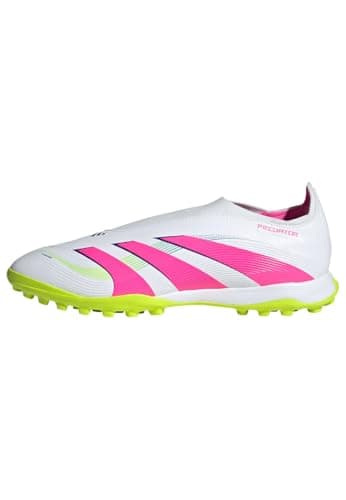 Image of adidas Mens League Laceless Astro Turf Football Boots White 10 UK