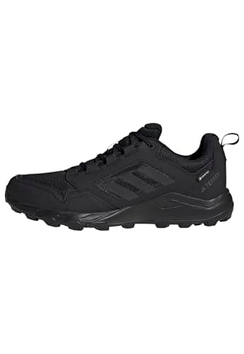 Image of adidas Men's Terrex Tracerocker 2 Gore-TEX Trail Running Shoes, core Black/core Black/semi Impact Orange, 10 UK