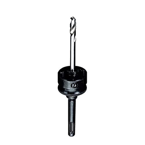 Image of Starrett SDS-Plus Holesaw Arbor - 32-210mm Hex Shank Arbor with HSS Pilot Drill - A2-1