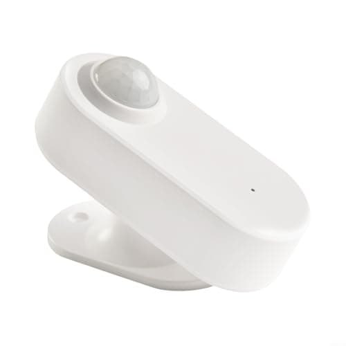 Image of Hoppipola for TUYA PIR Motion Sensor for Home Security with 105° Wide Angle, 5m Detection Range, Wireless, White