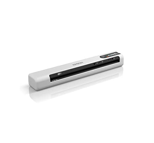 Image of Epson WorkForce DS-80W Wi-Fi & Battery Mobile Business Scanner, white - 15PPM