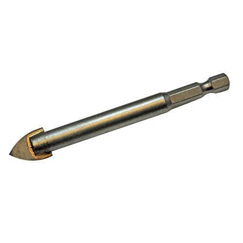 Image of Silverline 127759 Tile and Glass Drill Bit Hex Shank 8 mm