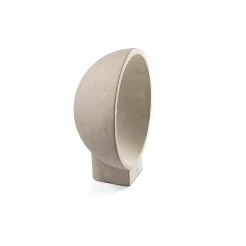 Image of Faro Gaia Outdoor Pedestal Light Beige 2700K IP55