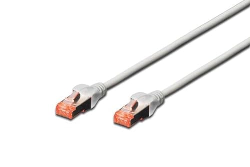 Image of Digitus LAN Cable Cat 6-3m - RJ45 Network Cable - S/FTP Shielded - 1 Gbps - Compatible with Cat6A and Cat7 - Grey