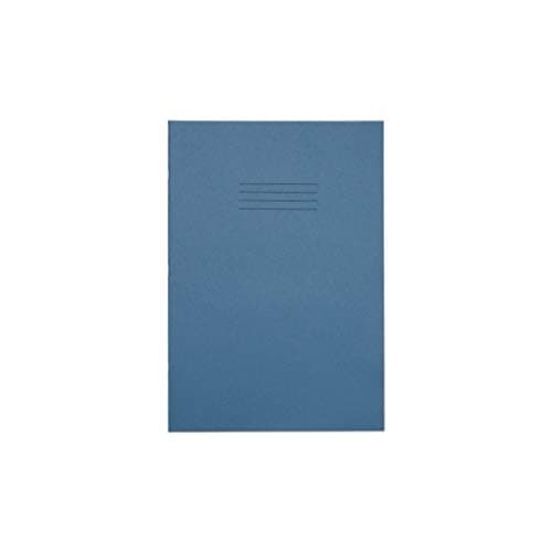 Image of Rhino A4 Exercise Books, 80-Page / 8mm Lined with Margin Paper Notebook, 1-Pack, Office & School Stationery Supplies, Light Blue