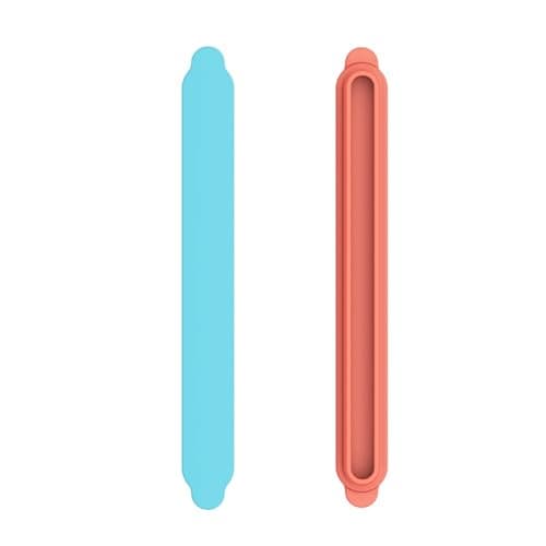 Image of MuchLuckystar Silicone Dust Proof Cover Kit for Nintendo Switch 2 Thumb Grips, Protective with Installation, Black Blue Red