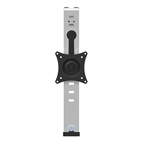 Image of StarTech.com Cubicle Monitor Mount - Cubicle Wall Single Monitor Hanger - Up to 34" VESA Mount Display - Height Adjustable Ergonomic Office Cubicle Hanging Flat Panel Hook & Clamp Bracket (ARMCBCLB)