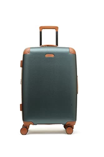 Image of Rock Carnaby Medium Expandable Hardshell Suitcase in Emerald Green