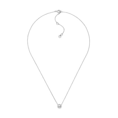 Image of Michael Kors Premium Women's Silver-Tone Sterling Silver Necklace, MKC1839SET