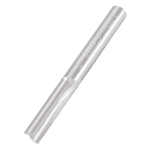 Image of Trend Professional Straight Two Flute Cutter, 1/4 Inch Shank, 6.3mm Cut Diameter, Solid Tungsten Carbide, S3/22X1/4STC