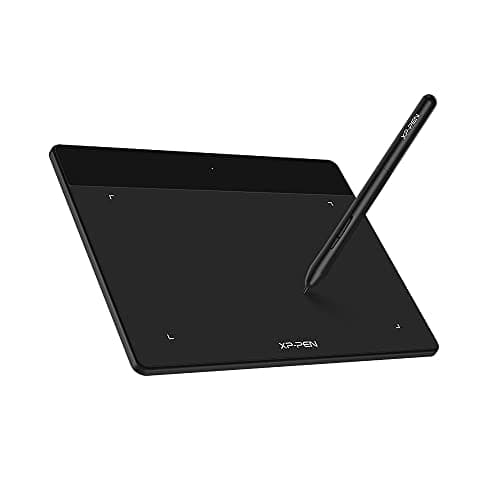 Image of XP-PEN Deco Fun S 8192 Levels Passive Stylus Graphic Tablet with 60° Tilt, 6 x 4 Inch Drawing Tablet for Remote Learning or Playing OSU – Classic Black