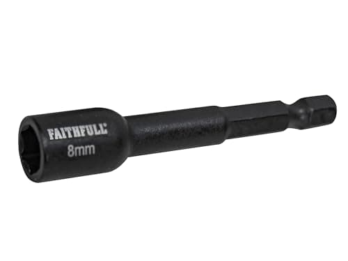 Image of Magnetic Impact Nut Driver 8mm x 1/4in Hex