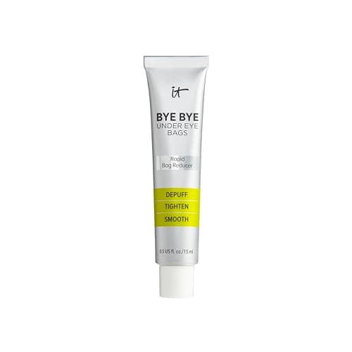 Image of IT Cosmetics Bye Bye Under Eye Bags Instant Eye Treatment, Dermatologist-Developed Multi-Patented Tightening Blurring Film, Depuffs and Smooths Under-Eye Bags, All Skin Types