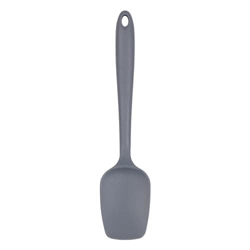 Image of Tala Silicone Spatula Spoon in Grey Colour, Heat Resistant up to 240 Degrees and Ideal for Serving All Tasks of Sauces and Soups, Ideal to use with Non-Stick Cookware, Dishwasher Safe