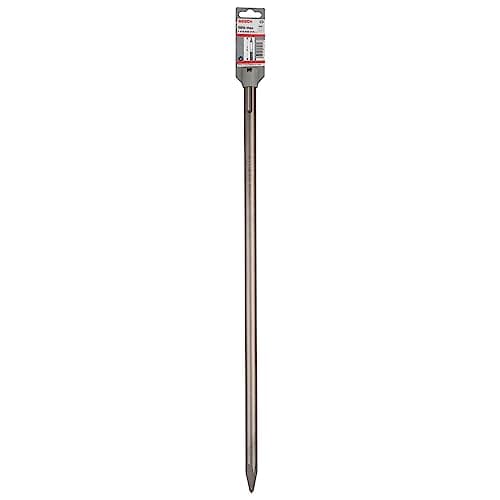 Image of Bosch 1x PRO SDS max-4C Pointed Chisel (for Concrete, Brick, Ø mm, Professional Accessory Rotary Hammer Drill, Break Hammer)