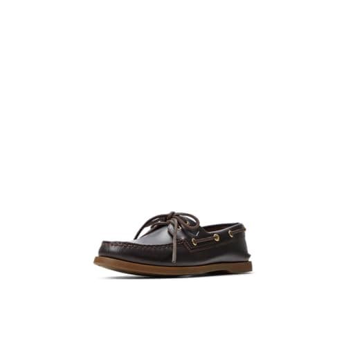 Image of Sperry Men's Authentic Original 2-Eye Boat Shoe, Amaretto, 9 UK