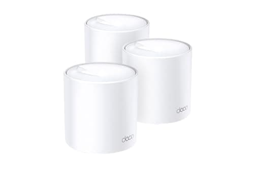 Image of TP-Link Deco WiFi 6 Mesh AX 5400Mbps Deco X60(3-Pack) V3.2, WiFi 6 System for Whole Home, 660㎡ Coverage, Easy Installation, Parental Control, Compatible with All Fiber Boxes