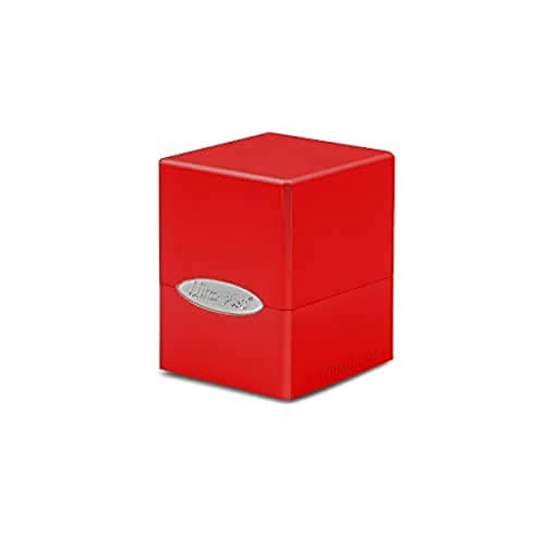 Image of Ultra Pro - Satin Cube Deck Box - Apple Red