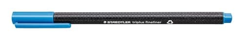 Image of STAEDTLER 334-30 Triplus Fineliner Superfine Pen, 0.3mm Line Width - Pale Blue (Box of 10)