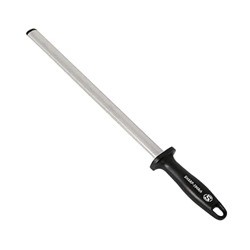 Image of Diamond Steel 12 inch, Professional Sharpening Steel for Master Chef, Ideal for Kitchen Knife, Cooking Knife, Butchers and Japanese Knife, Hunter or Home Gourmet Blade Sharpening Stick