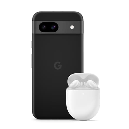 Image of Google Pixel 8a – Unlocked Android Smartphone with Advanced Camera, 24-Hour Battery and Powerful Security (phone Only, No Earbuds is included) – Obsidian, 128GB (Renewed)