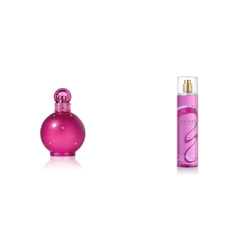 Image of Britney Spears Women's Gift Set – Fantasy Eau de Parfum 100 ml + Fantasy Mist 236 ml – Floral & Gourmand Fragrances – Seduction and Unlimited Fantasy﻿