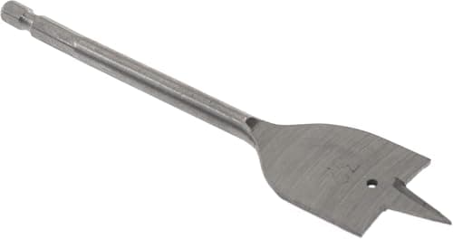 Image of Lotus 32mm x 152mm Quick Change Flat Wood Drill Bit, Carbon Steel Spade Bit with 1/4" Hex Shank for Wood Drilling, lot-F1416
