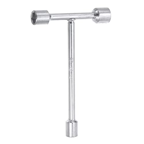 Image of sourcing map 3-Way Wrench, 10mm 12mm 14mm Socket T Handle for Repairing Bicycle, Automobile and DIY
