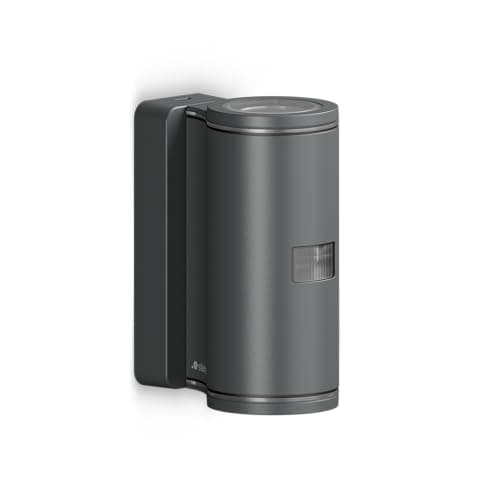 Image of Steinel LED Outdoor Light L 940 SC Connect, smart Outdoor wall Light, Motion Detector, app Control, Timer, 3000 K, Anthracite