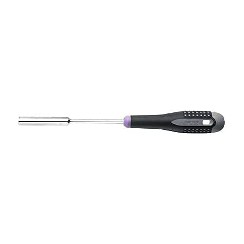 Image of Bahco BE-7809 Nut Driver with "Ergo" Handle/Long Bore, Multi-Colour, 9 mm