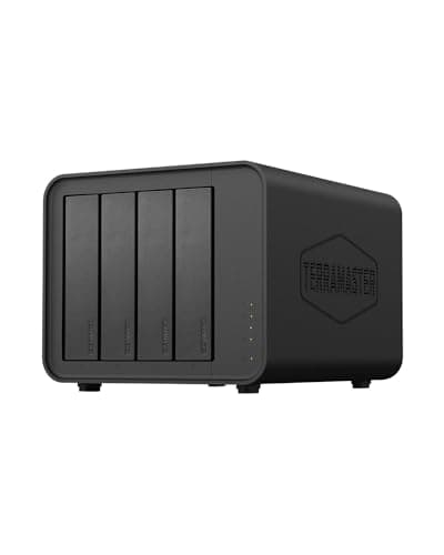 Image of TERRAMASTER F4-212 4 Bay NAS - Quad Core CPU, 2GB DDR4 RAM, Network Attached Storage Personal Cloud with Rich Backup Solutions (Diskless)