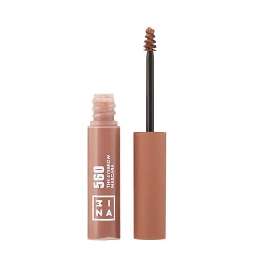 Image of 3INA MAKEUP - The Eyebrow Mascara 560 - Dark blond Fixes Defines Volume and Control Brows - Non Sticky Gel Formula - Dense & Fuller Brows - Multiplier Effect - Good Adhesion - Vegan - Cruelty Free