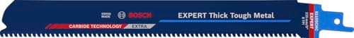 Image of Bosch Professional 1x Expert ‘Thick Tough Metal’ S 1155 CHC Reciprocating Saw Blade (for Tough steel, Cast iron, Length 225 mm, Accessories Reciprocating Saw)