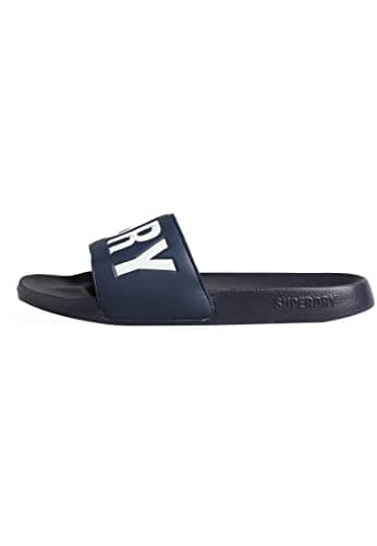 Image of Superdry CODE CORE POOL SLIDE, Slide sandal, Deep Navy/Optic,
