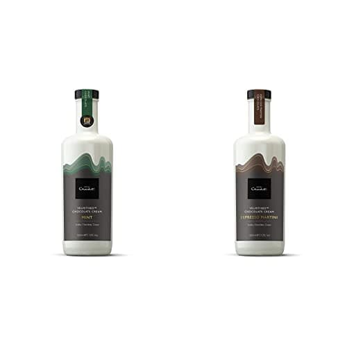 Image of Hotel Chocolat Mint Chocolate Velvetised Cream, 500ml & : Espresso Martini Chocolate Velvetised Cream