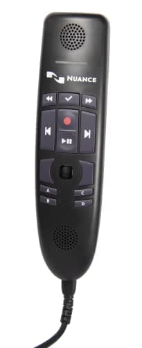 Image of Nuance PowerMic 4 Microphone for Dragon 16, 9 Foot Cord