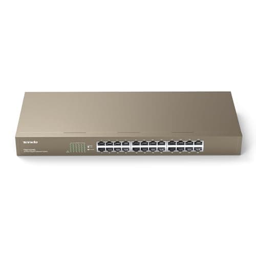 Image of Tenda TEG1024G 24-port Gigabit Unmanaged 24-Port 10/100/1000 Mbps Ethernet Switch