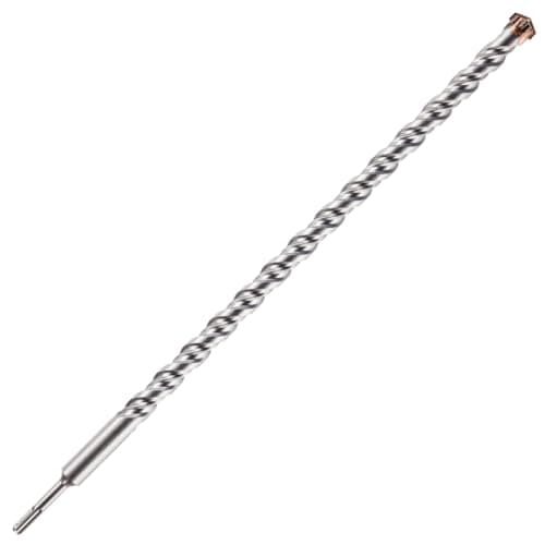Image of 26mm x 600mm Long SDS Plus High Performance Hammer Drill Bits, Professional Tungsten Carbide Cross Tipped Masonry Drill Bit For Brick, Concrete, Stone, Granite. 26mm SDS Drill Bit