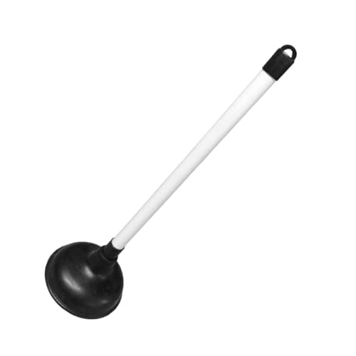 Image of Merriway BH03117 Sink Plunger 140mm (5.5 inch) Dia. with 490mm (19.2 inch) Handle