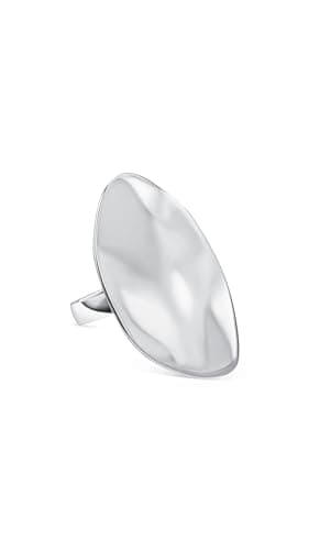 Image of Calvin Klein Women's CK REFLECT Collection Ring in Stainless Steel - 35000622C
