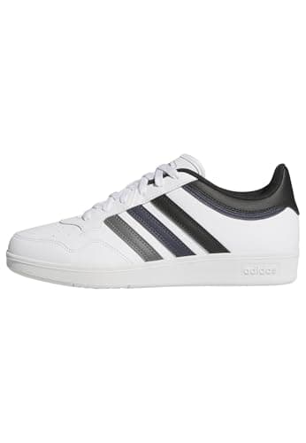 Image of adidas Unisex Hoops 4.0 Shoes, FTWR White/core Black/Shadow Navy, 7 UK