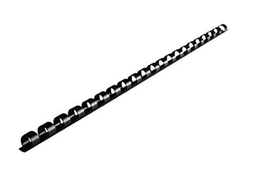 Image of Fellowes Value 6mm Binding Combs - Black (Pack of 100), 6200102