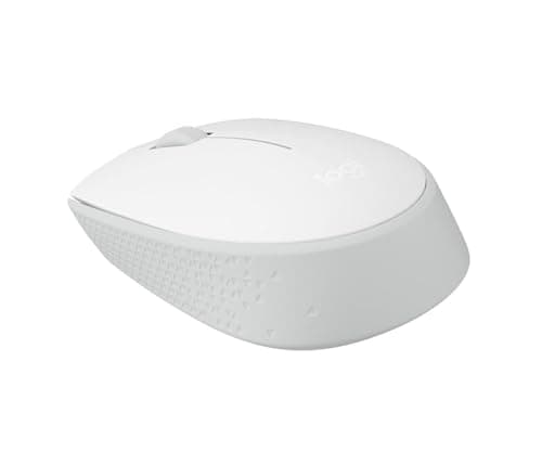 Image of Logitech M171 Wireless Mouse for PC, Mac, Laptop, 2.4 GHz with USB Mini Receiver, Optical Tracking, 12-Months Battery Life, Ambidextrous - White