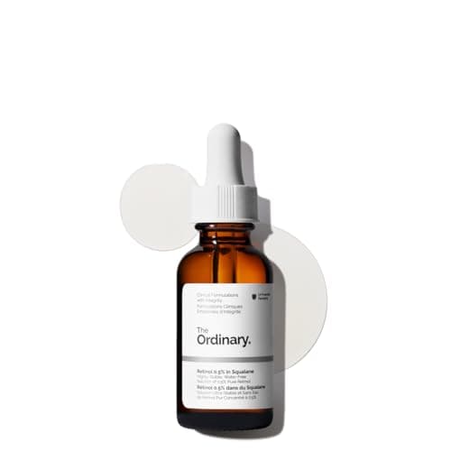 Image of The Ordinary Retinol 0.5% in Squalane, Intermediate Retinol Serum for the Face That Is Anti-Aging and Skin Smoothing, 30ml