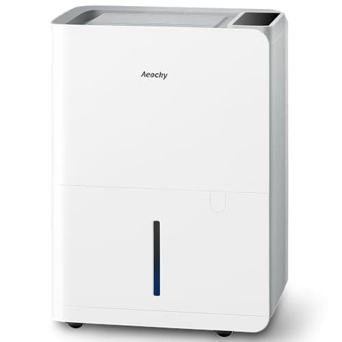 Image of Max 25L/d Dehumidifier for Home, AEOCKY Applicable to 200m³ (50m²), Smart Compressor Dehumidifier with Drain Hose, for Drying Clothes, Bedroom, Bathroom, Basement