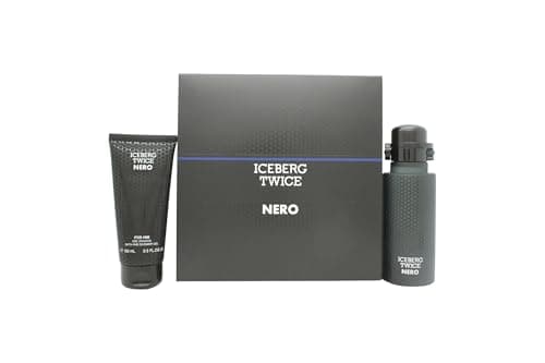 Image of Iceberg Twice Nero Homme Gift Set: Eau de Toilette Spray 125ml & Shower Gel 100ml