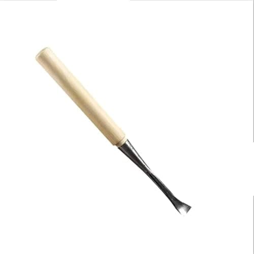 Image of 10/15/20mm Carbon Steel Spoon Bent Gouge for Woodcarving & Hollowing Hand Tool(20mm)